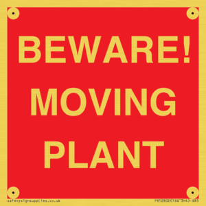 BEWARE! MOVING PLANT